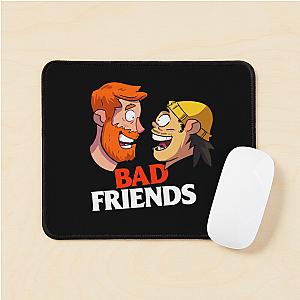 Bad Friends Mousepad - Bad Friends Podcast Art Printed Mouse Pad