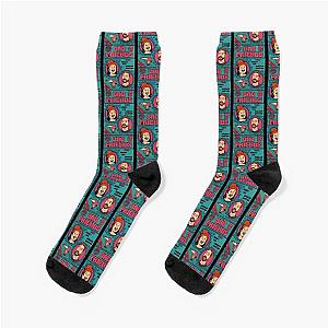 Bad Friends Socks - Bad Friends Pattern Printed Sock