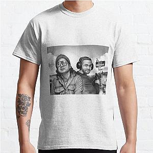 Bad Friends T-Shirts - Bad Friends White and Black Printing T-Shirt