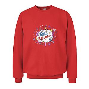 Bad Friends Sweatshirts - Bad Friends Fight Cloud Red Pullover Sweatshirt