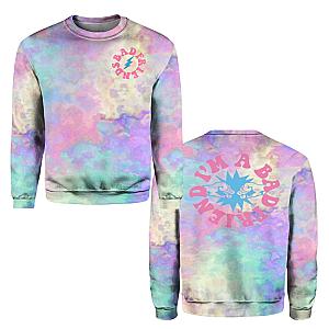 Bad Friends Sweatshirts - I'm A Bad Friends Tie-Dye Pullover Sweatshirt