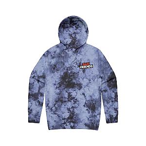 Bad Friends Hoodies - Bad Friends Tie Dye Pullover Hoodie