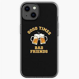 Bad Friends Cases - GOOD TIMES Bad Friends Essential T-Shirt iPhone Soft Case