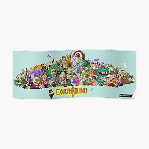 Bad Friends Posters - Earthbound Poster - Good Friends, Bad Friends Poster