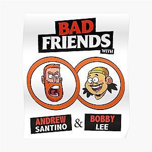 Bad Friends Posters - Bobby Lee &amp; Andrew Santino Poster