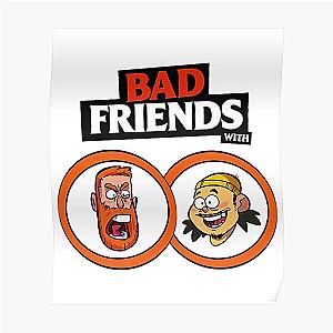 Bad Friends Posters - Bobby Lee &amp; Andrew Santino Poster