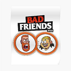 Bad Friends Posters - Bobby Lee &amp; Andrew Santino Poster