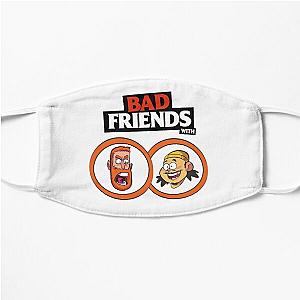 Bad Friends Face Masks - Bobby Lee &amp; Andrew Santino Flat Mask