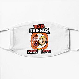 Bad Friends Face Masks - Bobby Lee &amp; Andrew Santino Flat Mask