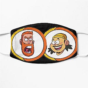 Bad Friends Face Masks - Bobby Lee &amp; Andrew Santino Flat Mask