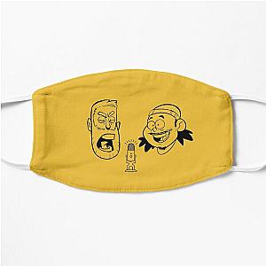 Bad Friends Face Masks - Bobby Lee &amp; Andrew Santino Flat Mask
