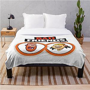 Bad Friends Blanket - Bobby Lee &amp; Andrew Santino Throw Blanket