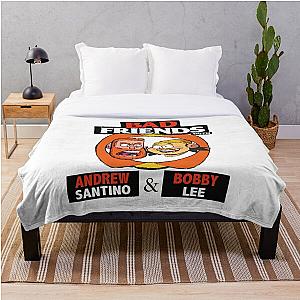 Bad Friends Blanket - Bobby Lee &amp; Andrew Santino Throw Blanket
