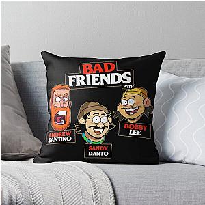 Bad Friends Pillows - Bad Friends Throw Pillow Cover