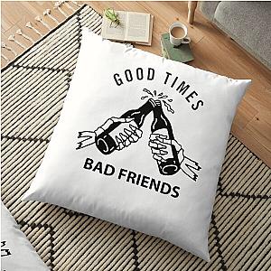 Bad Friends Pillows - Bad Friends Floor Pillow Cover