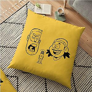 Bad Friends Pillows - Bobby Lee & Andrew Santino Floor Pillow Cover