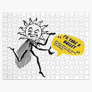 Bad Friends Puzzles - Bad Friends or best friend funny quotes  Jigsaw Puzzle
