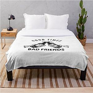 Bad Friends Blanket - Bad Friends Throw Blanket
