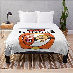Bad Friends Blanket - Bobby Lee &amp; Andrew Santino Throw Blanket Cover