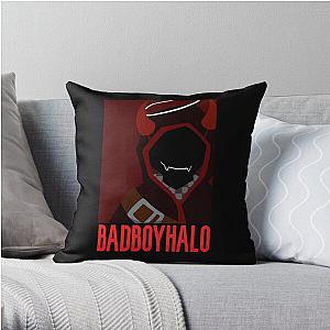 BadBoyHaLo Pillows - BadBoyHalo Poster Throw Pillow RB0206