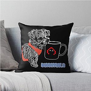 BadBoyHaLo Pillows - BadBoyHalo dog Throw Pillow RB0206