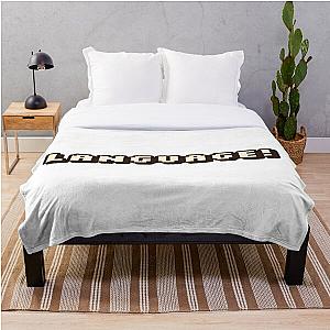 BadBoyHaLo Bedding Sets - "Language!"-BadBoyHalo Throw Blanket RB0206