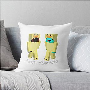 BadBoyHaLo Pillows - BadBoyHalo and Skeppy mc skins  Throw Pillow RB0206