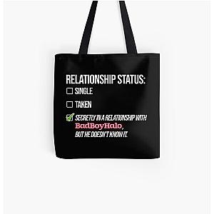 BadBoyHaLo Bags - Relationship with BadBoyHalo All Over Print Tote Bag RB0206