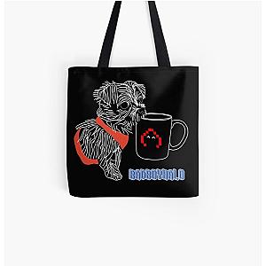 BadBoyHaLo Bags - BadBoyHalo dog All Over Print Tote Bag RB0206