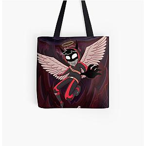 BadBoyHaLo Bags - Angel from the Nether All Over Print Tote Bag RB0206