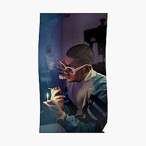 Bad Bunny Posters - Bad Bunny Smoking Poster