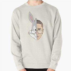 Bad Bunny Sweatshirts -  Bad Bunny Pullover Sweatshirt