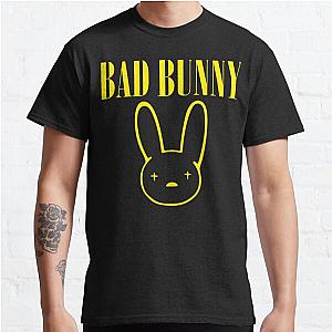 Bad Bunny T-Shirts - Bad Bunny Nirvana Classic T-Shirt