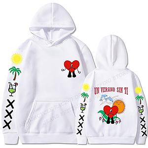 Un Verano Sin Ti Bad Bunny Print Vintage Hoodies