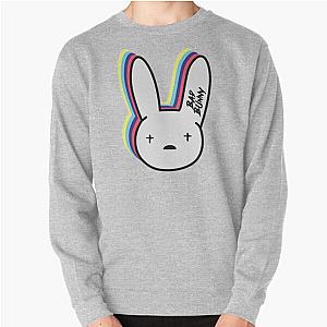 Bad Bunny Sweatshirts -  Bad Bunny Logo Pullover Sweatshirt