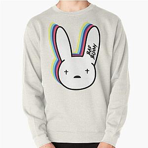 Bad Bunny Sweatshirts -  Bad Bunny Logo Pullover Sweatshirt