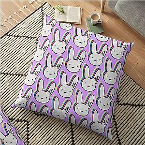 Bad Bunny Pillows - Bad Bunny Logo Floor Pillow