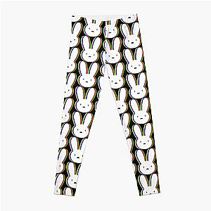 Bad Bunny Leggings - Bad Bunny Pattern Leggings