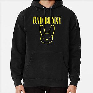 Bad Bunny Hoodies - Bad Bunny Nirvana Pullover Hoodie