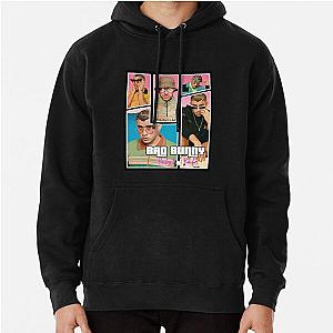 Bad Bunny Hoodies - Bad Bunny Pullover Hoodie