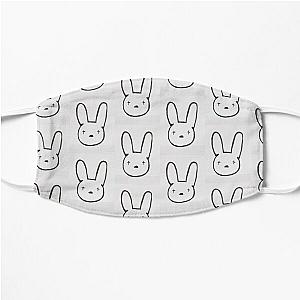 Bad Bunny Face Masks - Bad Bunny Flat Mask