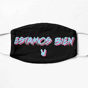 Bad Bunny Face Masks - Bad Bunny Flat Mask