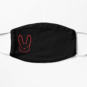 Bad Bunny Face Masks - Bad Bunny Flat Mask