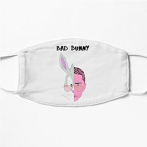 Bad Bunny Face Masks - Bad Bunny Flat Mask