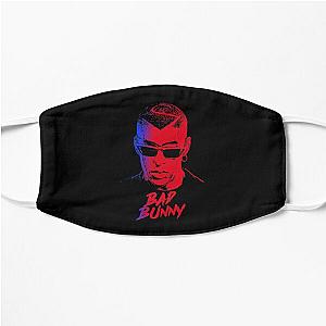 Bad Bunny Face Masks - Bad Bunny Flat Mask