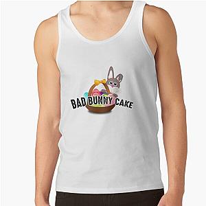 Bad Bunny Tank Tops - Bad Bunny Cake Tank Top