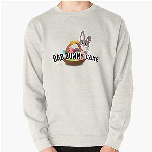 Bad Bunny Sweatshirts -  Bad Bunny Cake Pullover Sweatshirt