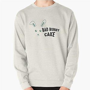 Bad Bunny Sweatshirts -  Bad Bunny Cake Pullover Sweatshirt