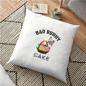 Bad Bunny Pillows - Bad Bunny Cake Floor Pillow