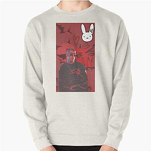 Bad Bunny Sweatshirts -  Bad Bunny Design Pullover Sweatshirt